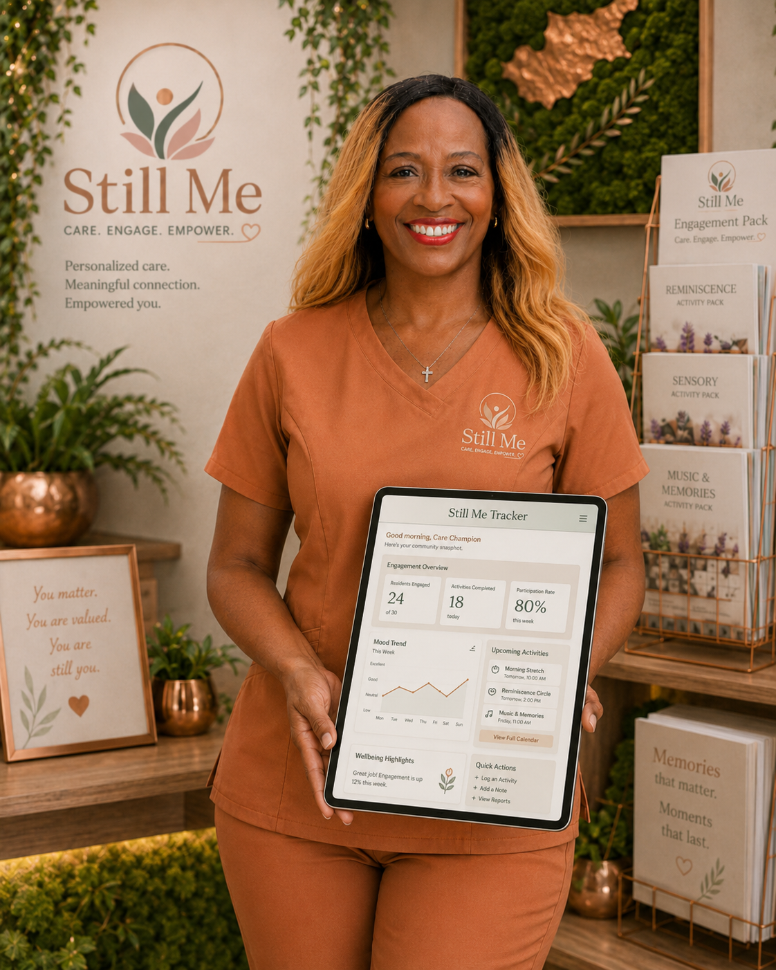 Christine Crowle, founder of Still Me